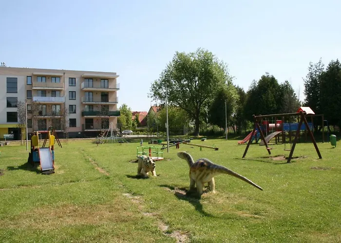 Lägenhet Grey & White Pogodne Kołobrzeg